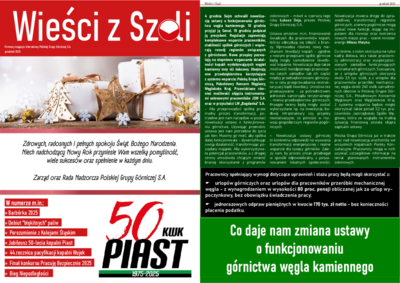 Gazeta Firmowa: Wieści z Szoli 4/2025